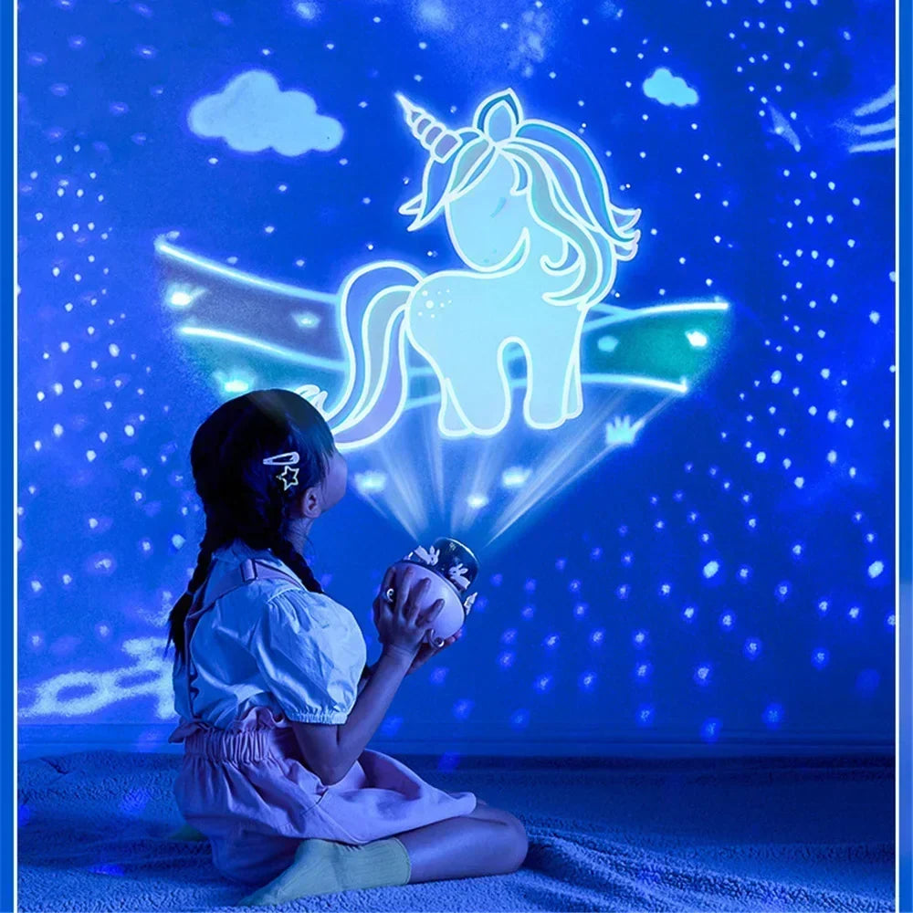 Magiczny Projektor LED Zajączka