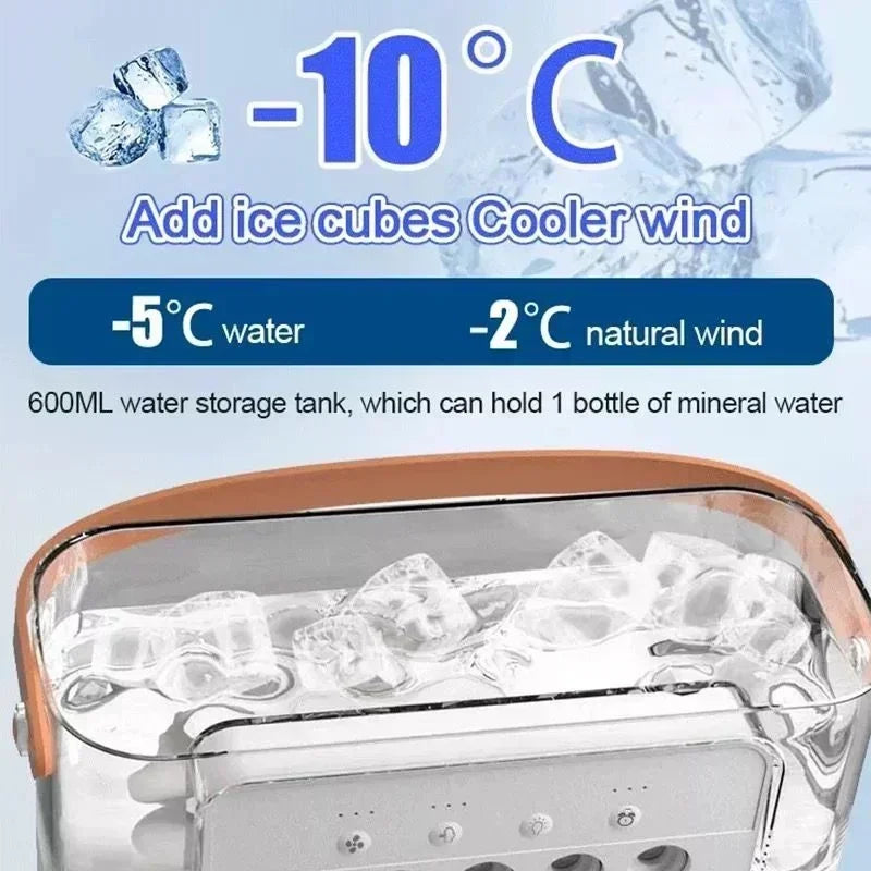 3 w 1 Wentylator Klimatyzator Domowy Mały Klimatyzator LED Nocna Lampa Przenośny Nawilżacz Wentylator Regulacji Powietrza Biuro Dom Wentylator Nowy |