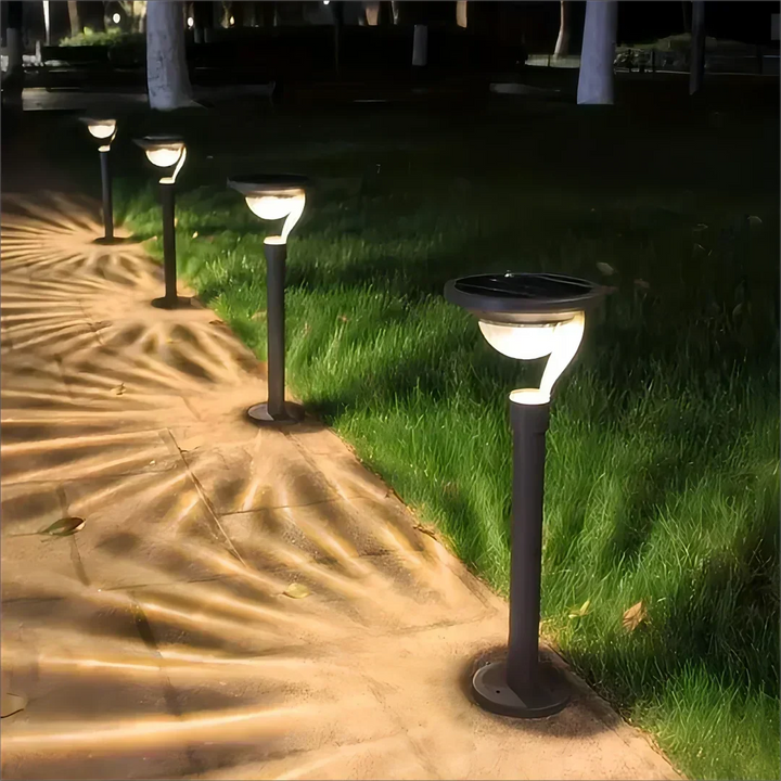 Oświetlenie Solarne | Lampy Solarne do Ogrodu o Super Jasności i Odporności na Warunki Atmosferyczne