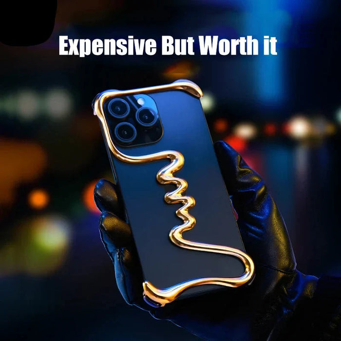 Metalowy Etui Bezramkowe na iPhone'a