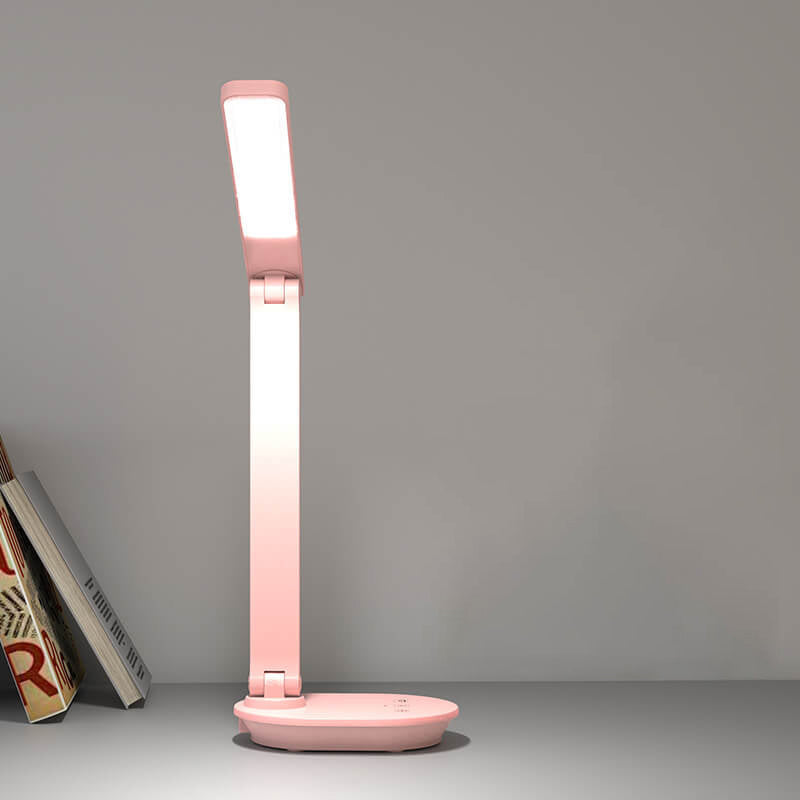Nowoczesna Podwójna Składana Lampa Biurkowa LED Bezprzewodowa z Ładowaniem