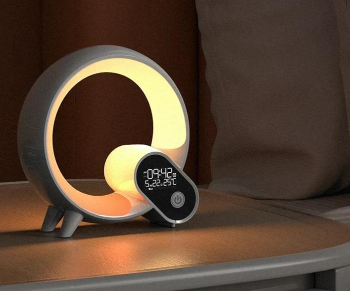 Inteligentna Nocna Lampa z Białym Szumem i Zmianą Koloru - Liora