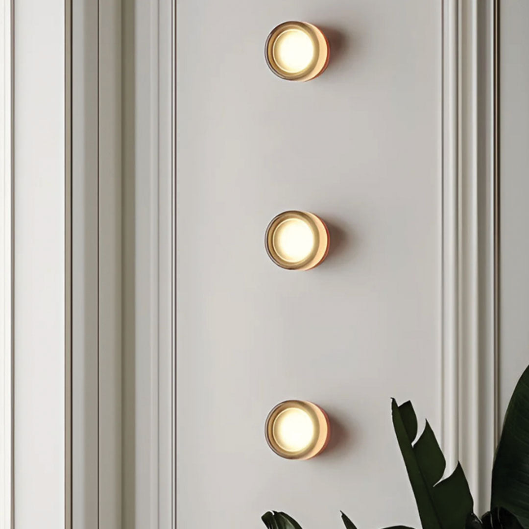 DimpleGlow – Stylowa lampa ścienna do nowoczesnych wnętrz