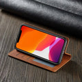 Etui na iPhone'a: Magnesowa Skórzana Torebka dla Stylowej Ochrony