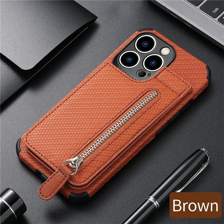 Etui Portfel Zip Zip Elegance do iPhone&
