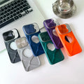 Etui Magsafe Silicone Lens Flip do iPhone'a
