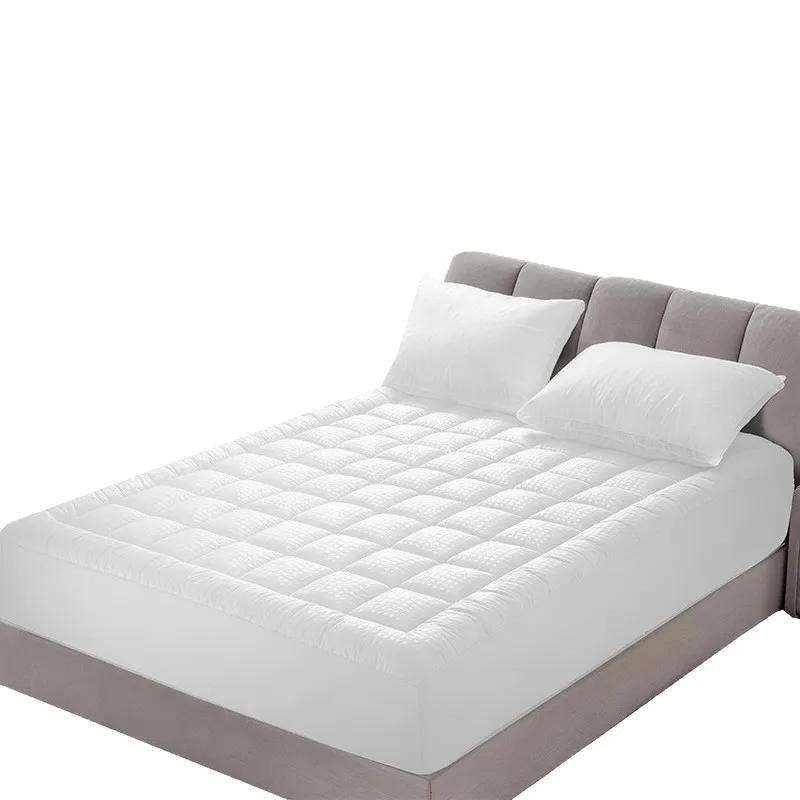 Ultimate Cooling Mattress Pad – Premium Quilted Pillow Top, Luksusowo Puszysty i Ultra-Przewiewny z Bezpieczną Pokrywą na Materac o Głębokości 14-18 Cal – Zwiększony Komfort Snu, 1szt |