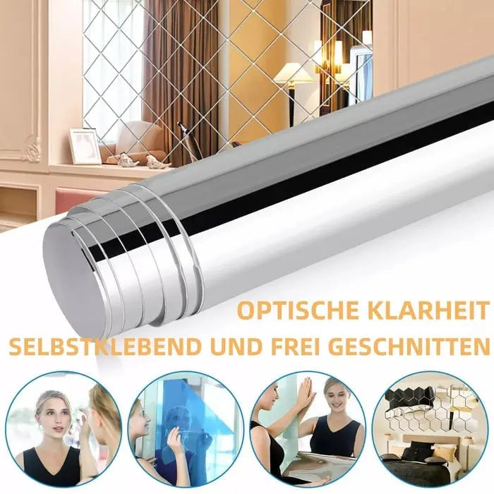 Ultra-elastyczne lustro - bezpieczne i niełamliwe