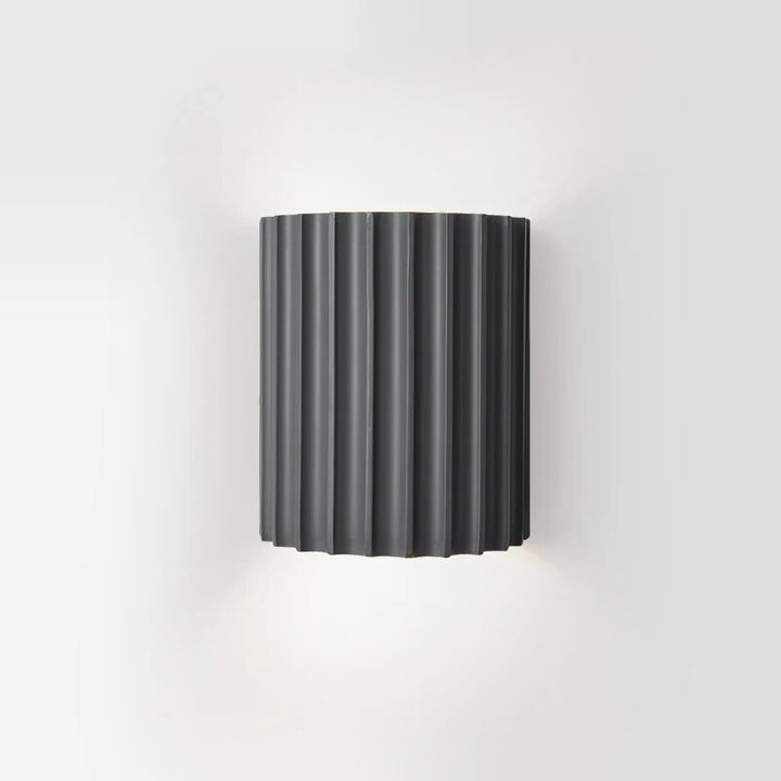 WarmthAura | Lampa ścienna z żywicy dla ciepłej atmosfery
