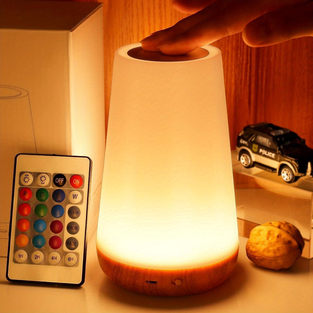 SpaceGlow – Bezprzewodowa Lampa LED Nocna z Timerem