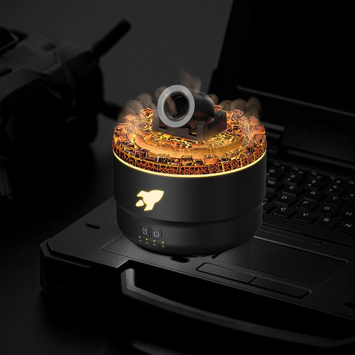 Nawilżacz Powietrza Cannon z Dyfuzorem Aromatycznym i Nocną Lampką Lava Idealny Prezent