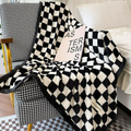 PlaidComfort | Koc flanelowy w kratę