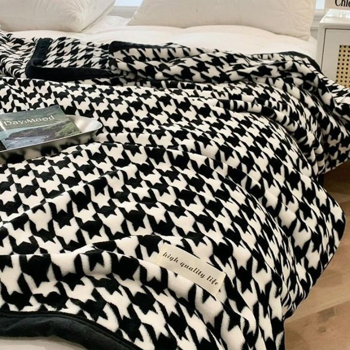 PlaidComfort | Koc flanelowy w kratę