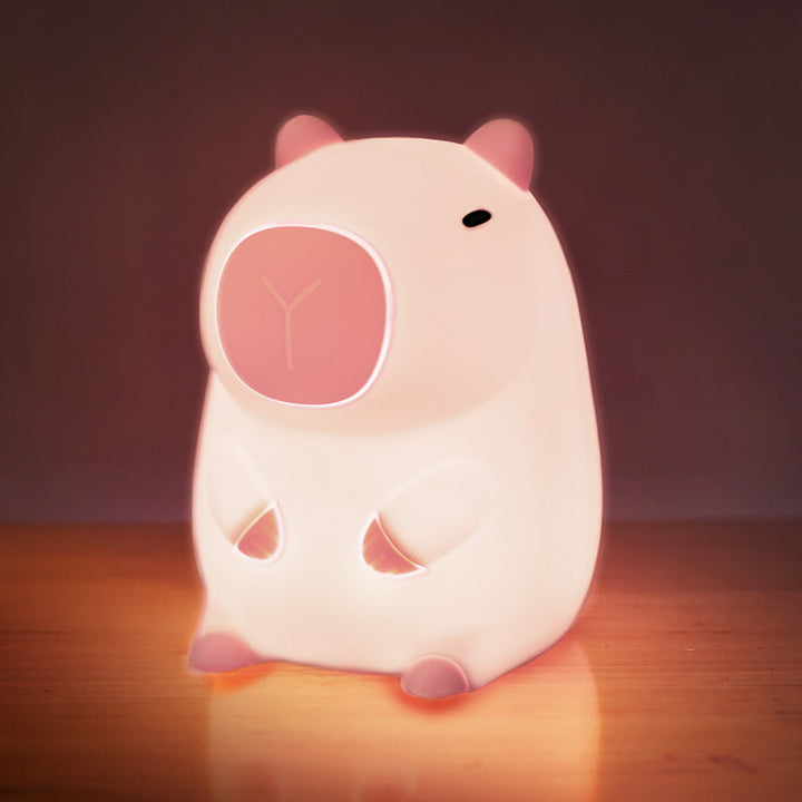 SquishBara | Kapibara Squishy Lampa Nocna Idealny Prezent dla Wszystkich Wieków