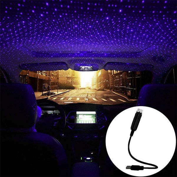 Romantyczna Nocna Lampa USB do Samochodu i Mieszkania