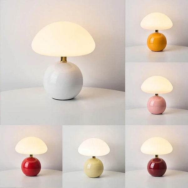 Lampa Grzybowa w Stylu Francuskim
