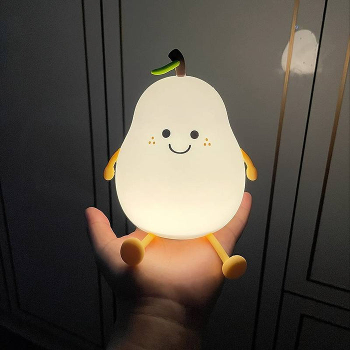 Nocna lampka LED w kształcie owocu