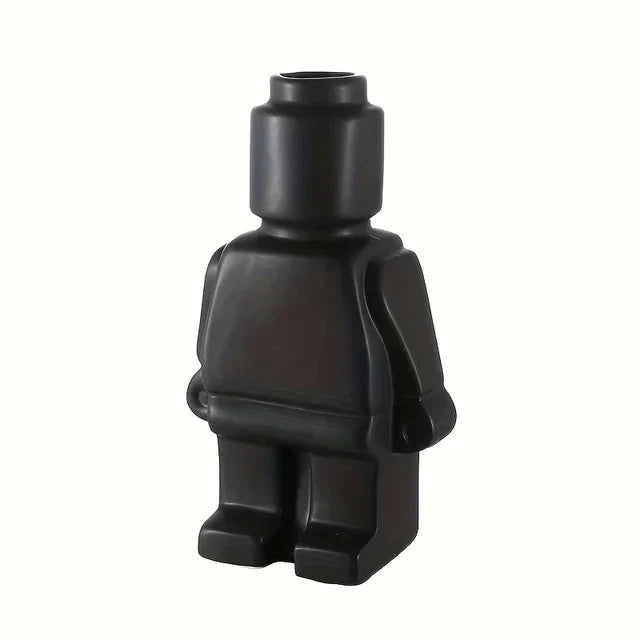 Wazon Lego wykonany z ceramiki