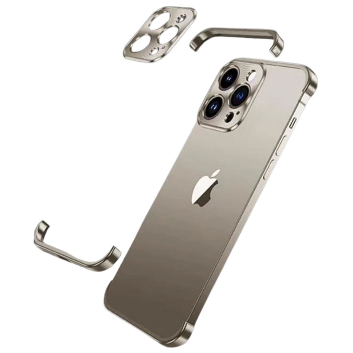 Ultra-cienkie metalowe etui na telefon | Smukłe i solidne | Ochrona wstrząsoodporna dla iPhone&