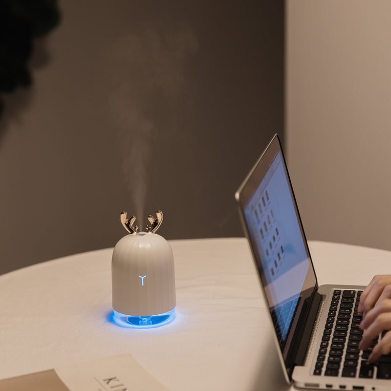 BunnyAir Nawilżacz dla Dzieci – Z Nocną Lampką i Oświetleniem LED |