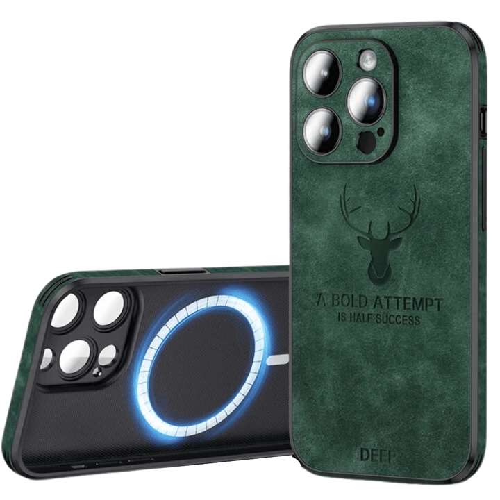 LUXIGUARD SKÓRA – Luksusowe Etui na iPhone z Ochroną przed Wstrząsami