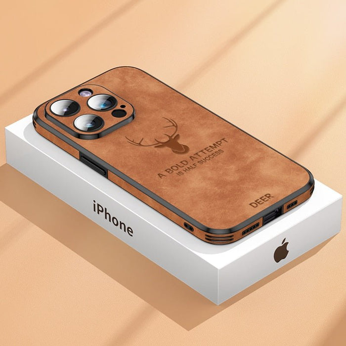 LUXIGUARD SKÓRA – Luksusowe Etui na iPhone z Ochroną przed Wstrząsami