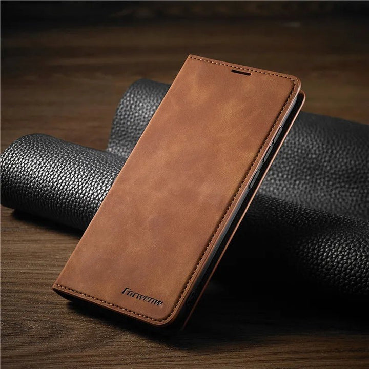MAGSHIELD – Magnetyczny skórzany etui na iPhone&