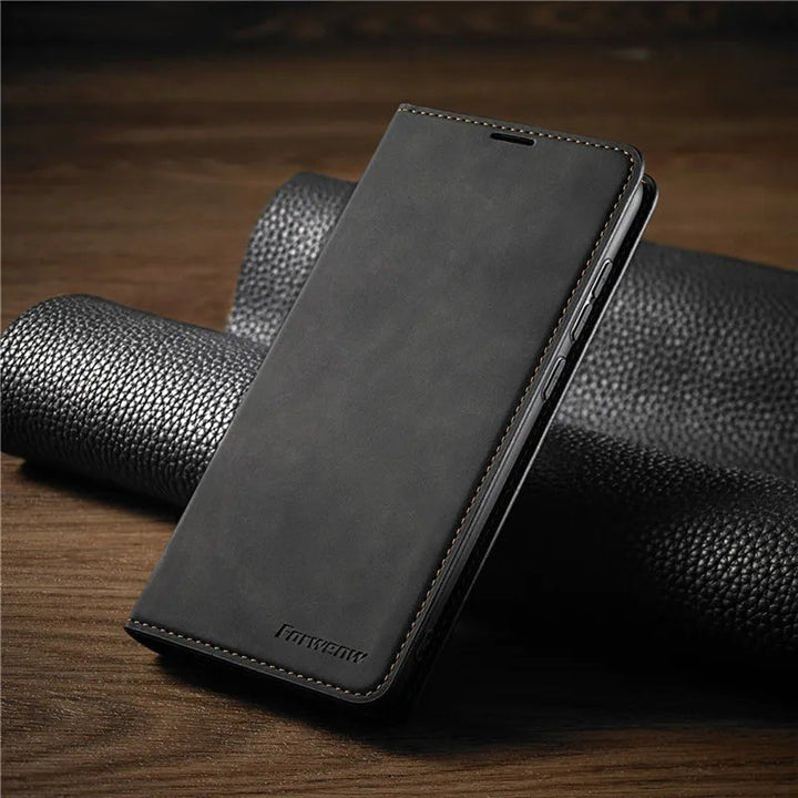 MAGSHIELD – Magnetyczny skórzany etui na iPhone&