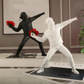 Banksy Kwiatowy Wandal