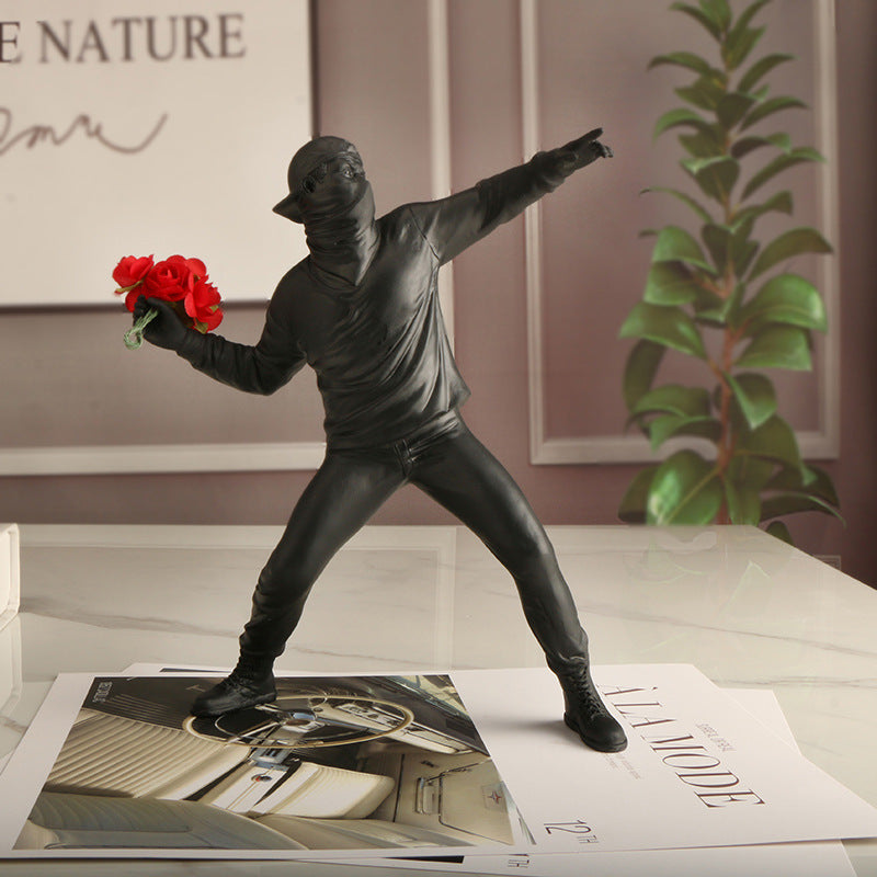 Banksy Kwiatowy Wandal
