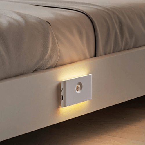 Bezprzewodowe lampki nocne LED z czujnikiem ruchu | Ładowanie USB | Miękkie ciepłe światło |