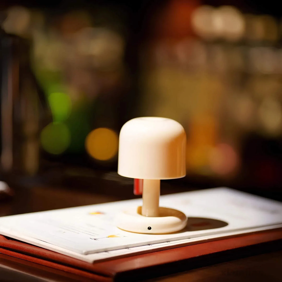 Lampka nocna zachód słońca - Lampa stołowa