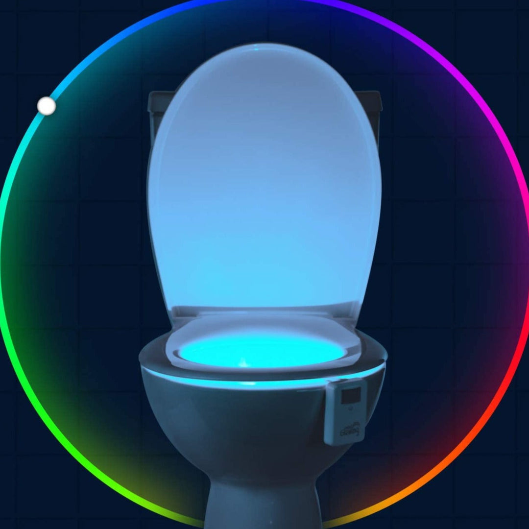 Lampa nocna do toalety z czujnikiem ruchu - GlowBowl