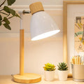 Lampa Stołowa Nordic | Drewno, Żelazo