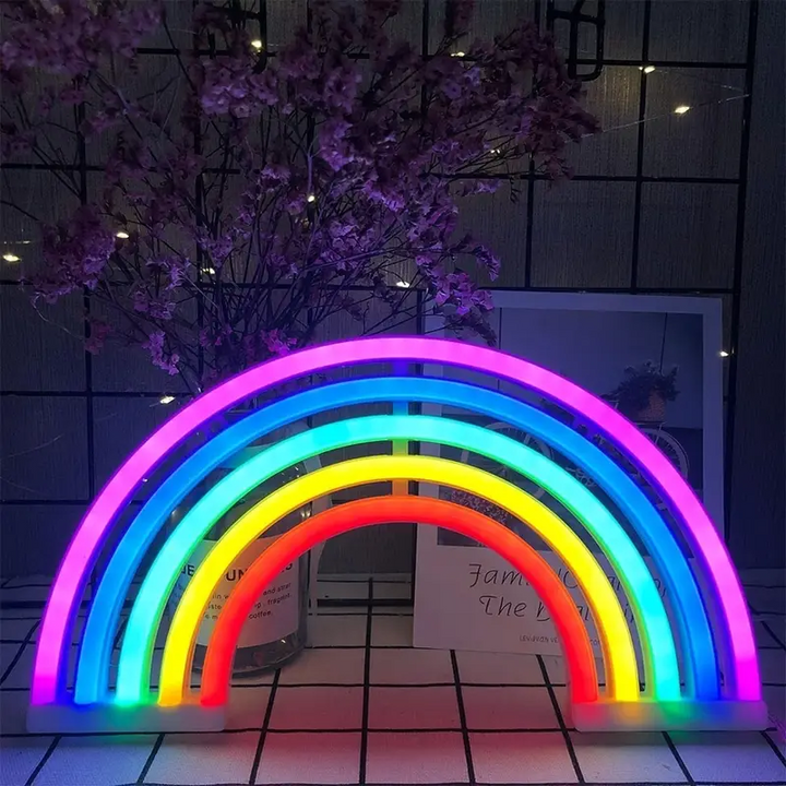 Tęczowa Lampa Nocna - RadiantArc