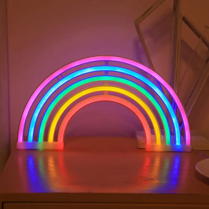 Tęczowa Lampa Nocna - RadiantArc