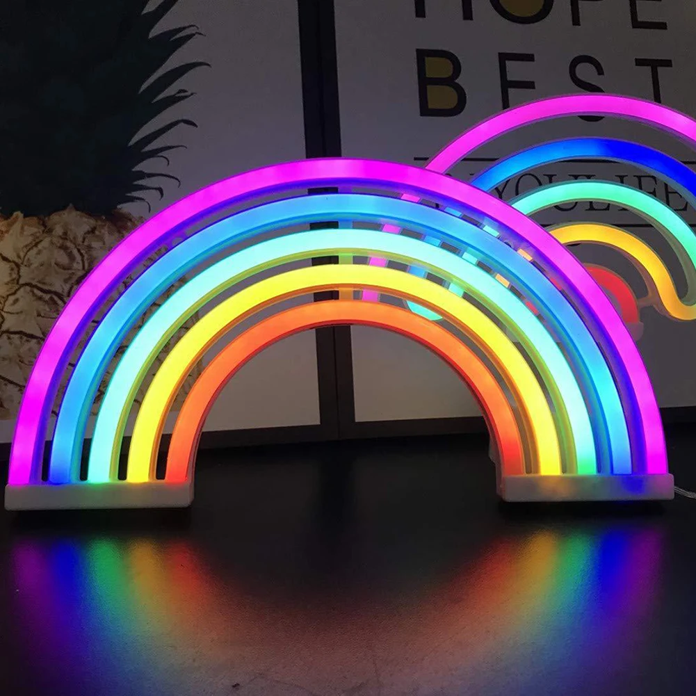 Tęczowa Lampa Nocna - RadiantArc
