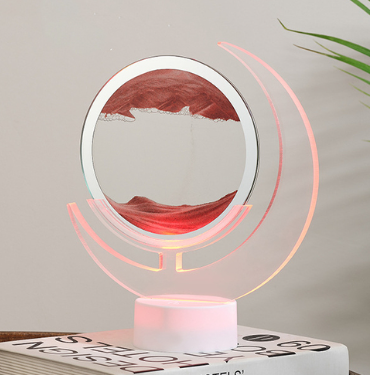 Księżycowy Kształt Nocna Lampa Sand Serenity