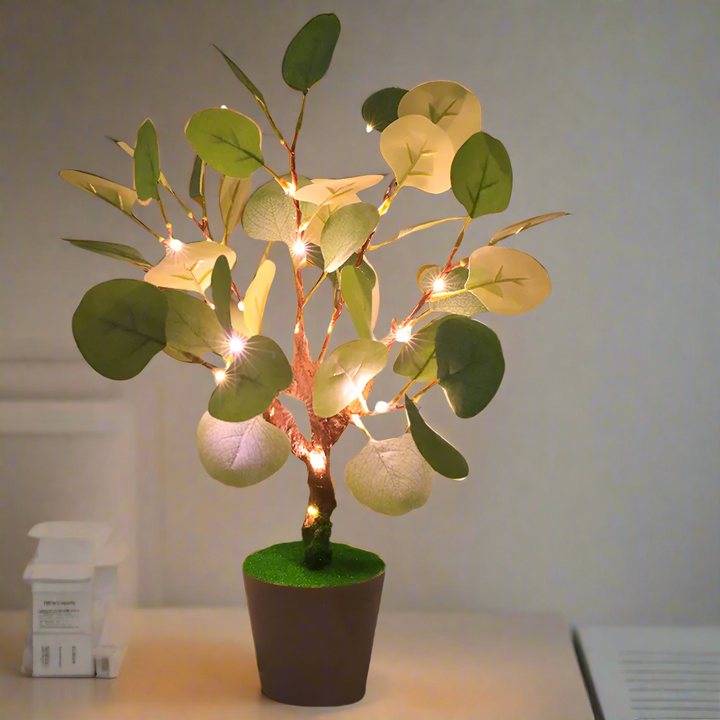 BranchGlow - LED Nocna Lampa z Świątecznymi Gałązkami
