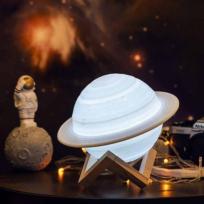 Lampa Nocna Planeta Saturn