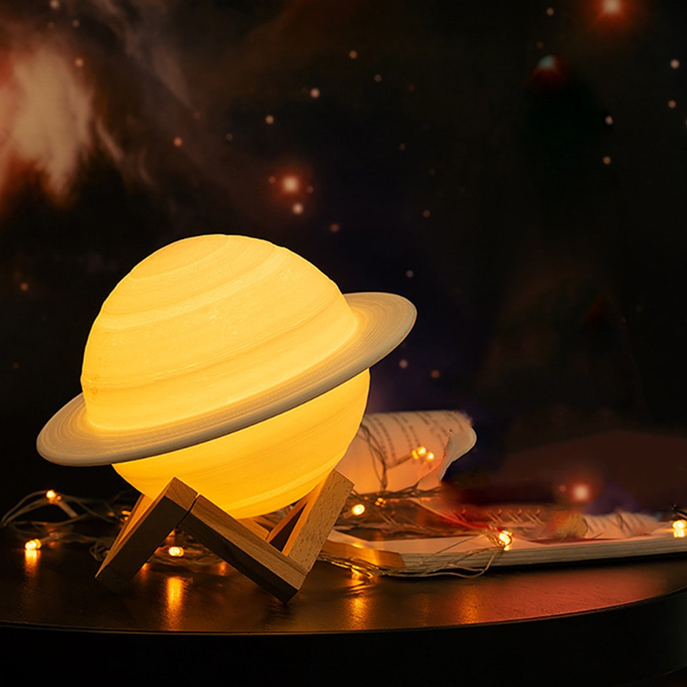 Lampa Nocna Planeta Saturn