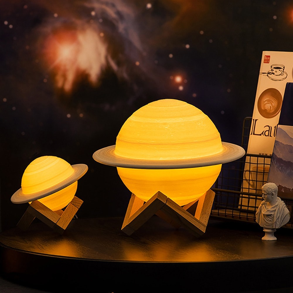 Lampa Nocna Planeta Saturn