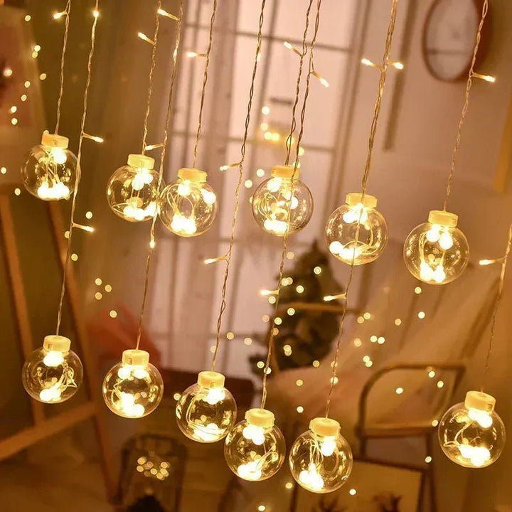 Lampki Solarne – Wiszące – elegancki design – zasilane energią słoneczną