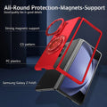 Magnetyczne etui na telefon z obrotowym stojakiem 360° dla Samsung Z fold & flip 6/5/4/3