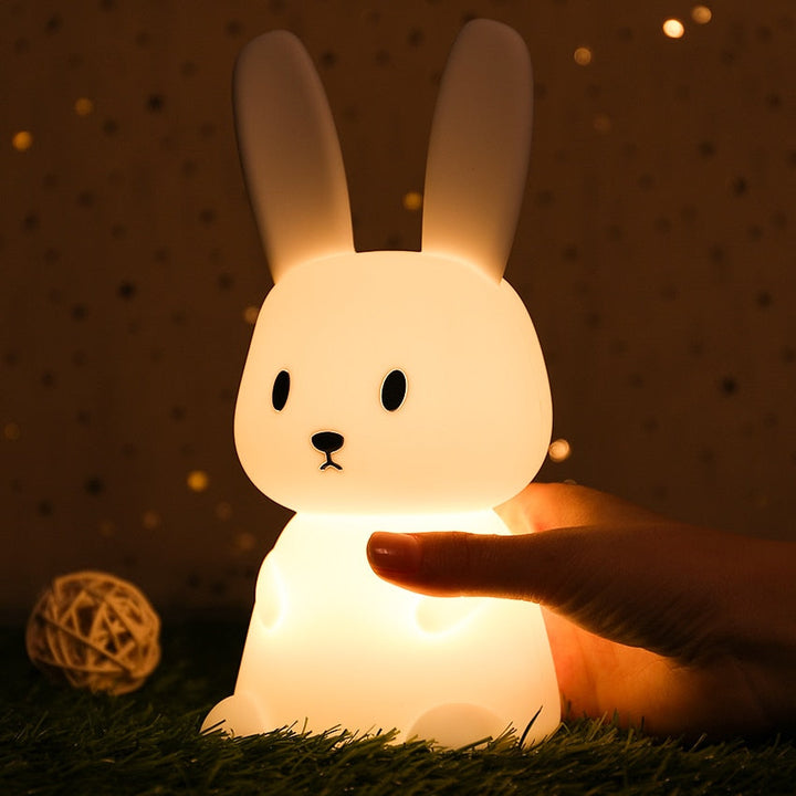 CozyGlow Nocna Lampa - Uroczy Kształt LED Zwierzątka dla Dzieci