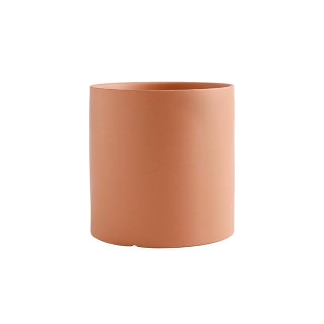 kolorowe doniczki ceramiczne