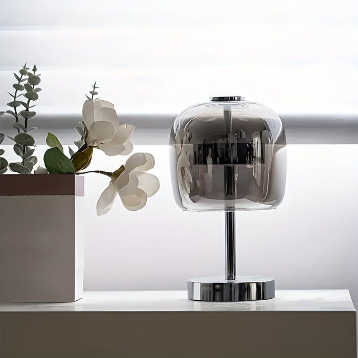 Nowoczesna Lampa Ambient Light z Elektroplaterowanego Szkła